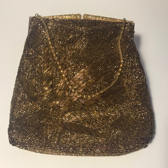 Vintage 50’s beaded handbag - Picture 2 of 8
